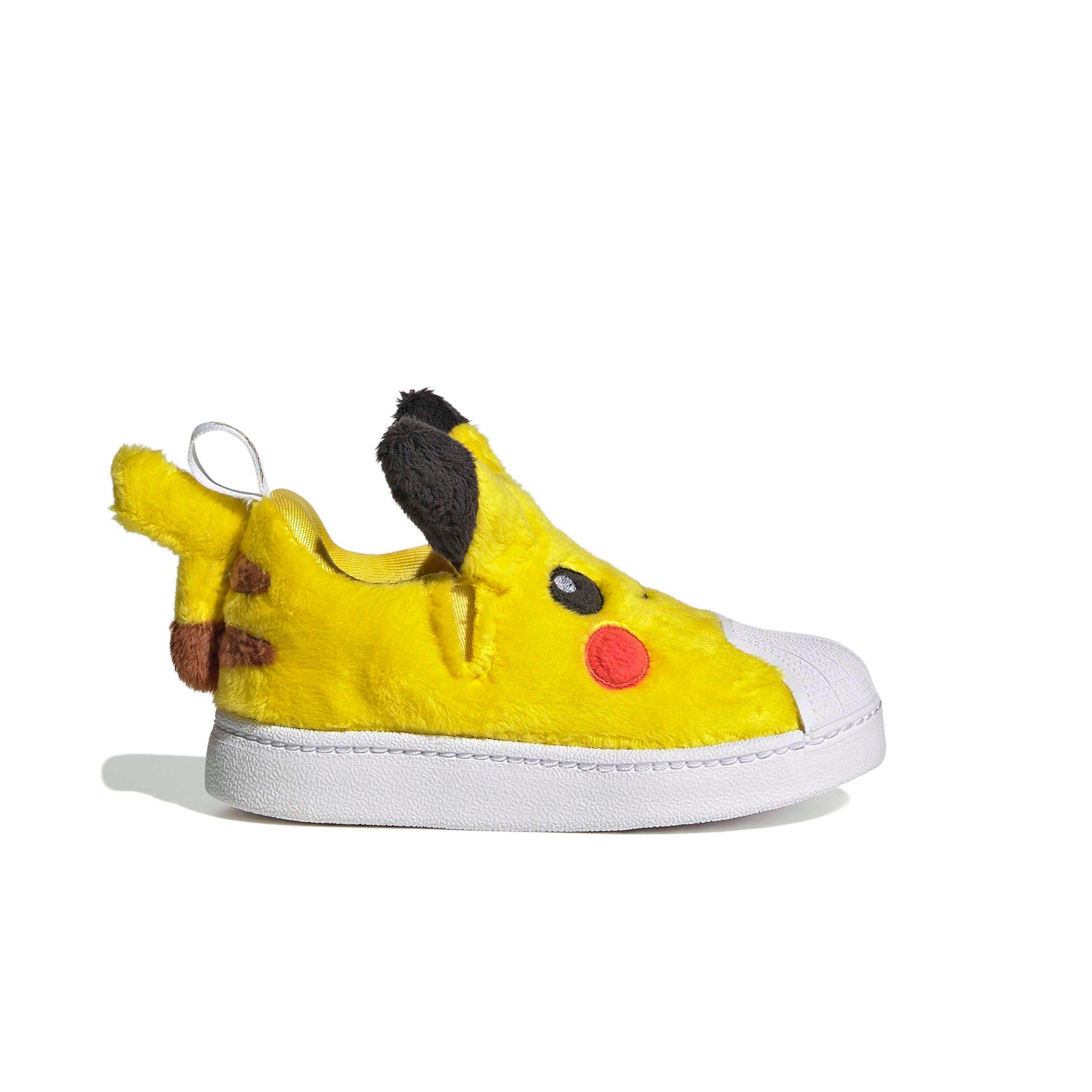 adidas Originals Pok&eacute;mon Superstar Quickon "Pikachu" Toddler Kids' Shoe - YELLOW/BLACK/WHITE